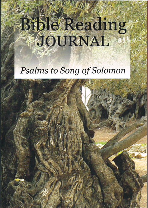 Bible Reading Journal Psalms to Song of Solomon 