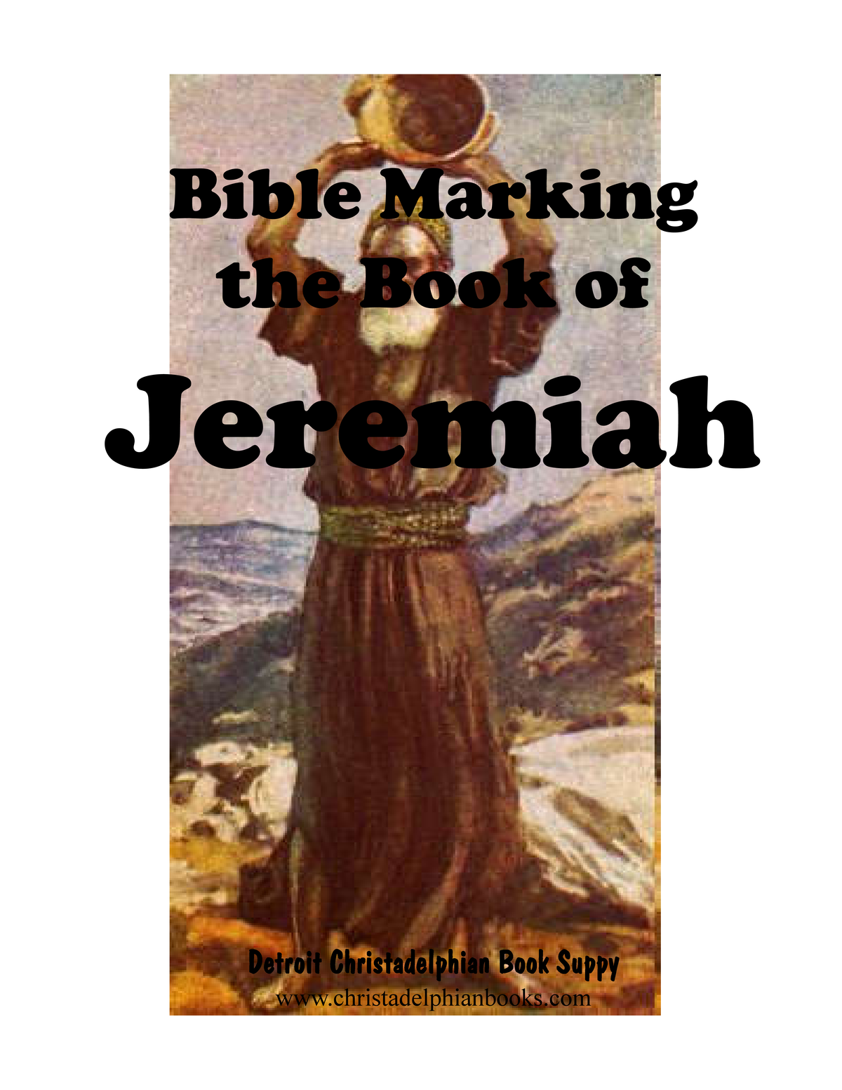 Jeremiah Bible Marking - pdf only