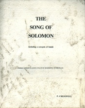 Song Of Solomon Insert, The    USED