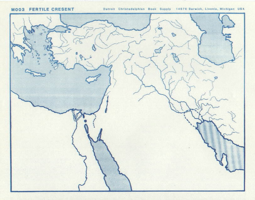persian empire map blank