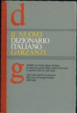 Il Nuovo Dizionario Italiano Garzanti    USED