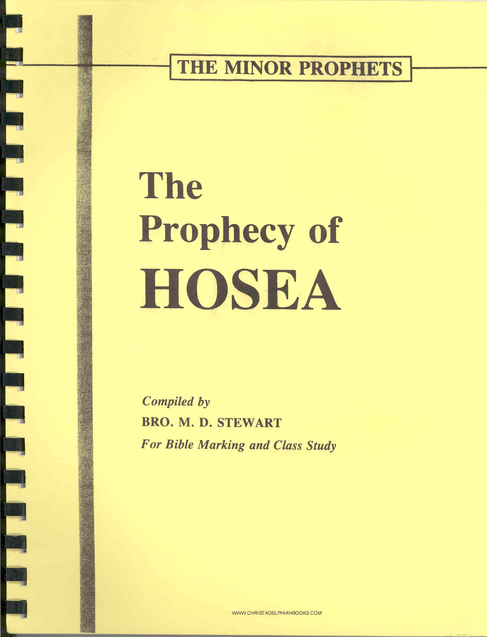 Prophecy Of Hosea