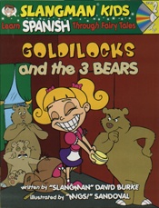 Spanish 2  Goldilocks and the 3 Bears CD and Book